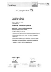 E-Check Auffrischungskurs 2011